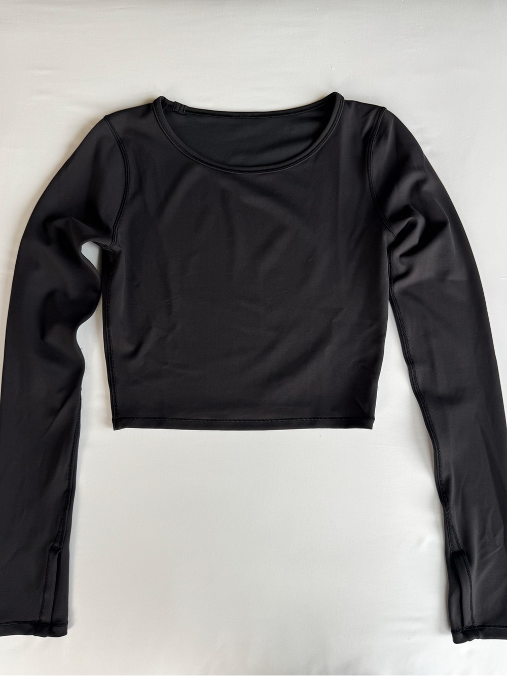 Lululemon Wunder Train Cropped Long Sleeve